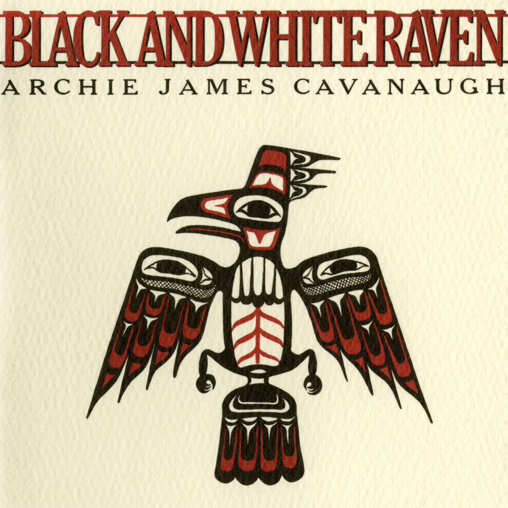 Archie Cavanaugh James - Black & White Raven