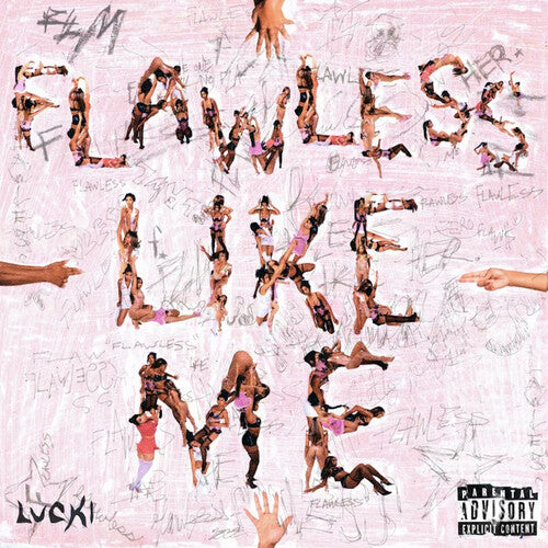 Lucki - Flawless Like Me - Pink & White Galaxy