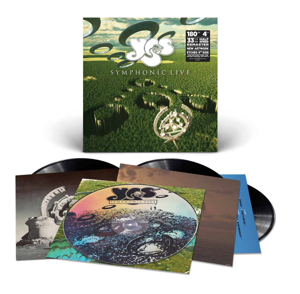 Yes - Symphonic Live (Limited Edition 180g Half-speed 4 LP)