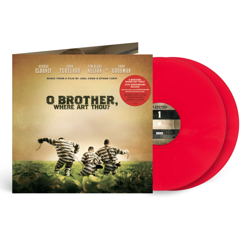 Various Artists - O Brother, Where Art Thou? (Original Motion Picture Soundtrack) - 25th Anniversary (Indie Exclusive Dapper Dan Red)
