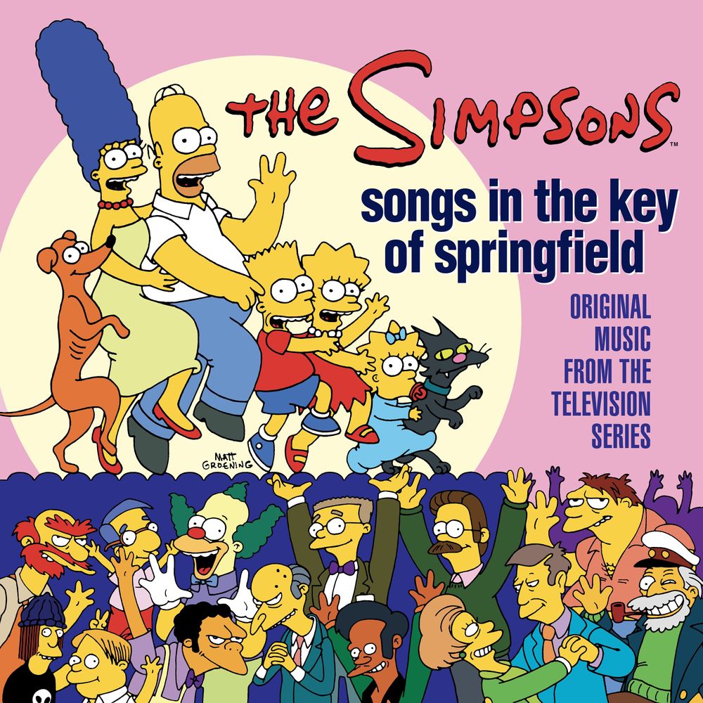 The Simpsons - Songs in the Key of Springfield (Original Music from the Television Series) (Canary Yellow/Baby Pink - Deluxe)