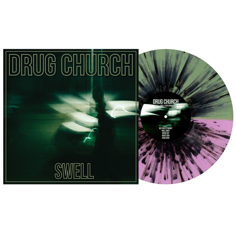 Drug Church - Swell (Indie Exclusive Olive/Violet with Black Splatter)