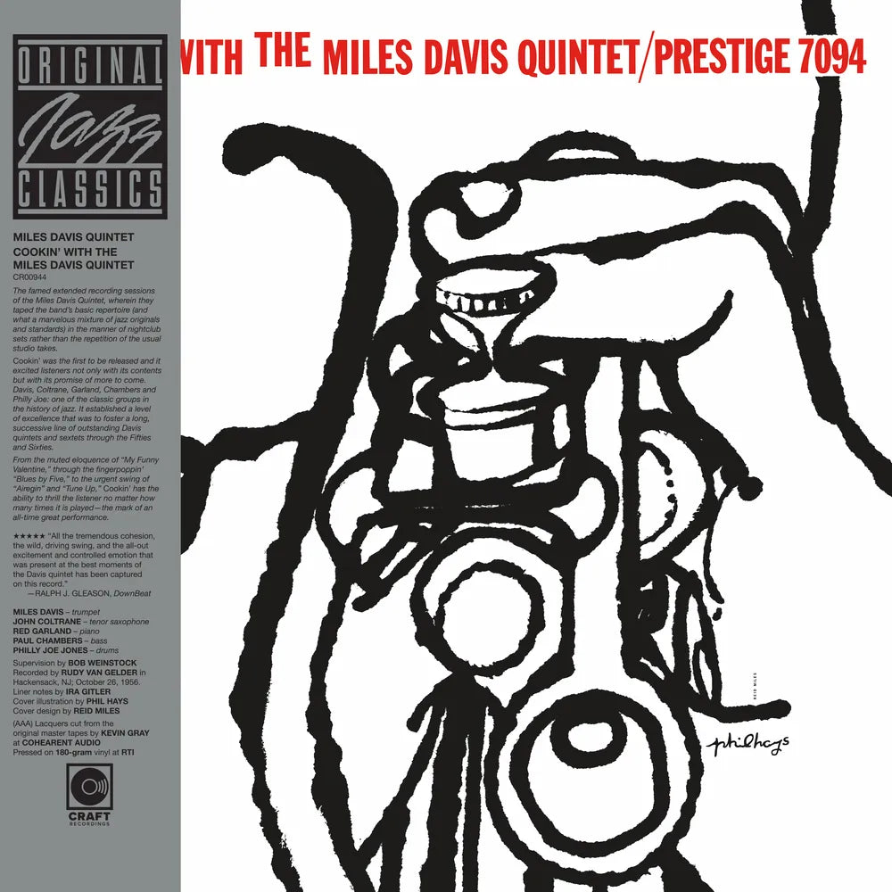 The Miles Davis Quintet - Cookin' With The Miles Davis Quintet - 2026 Original Jazz Classics (180g with tip-on jacket + obi)