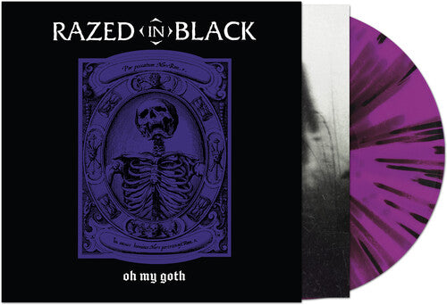Razed in Black - Oh My Goth! - Purple Black Splatter