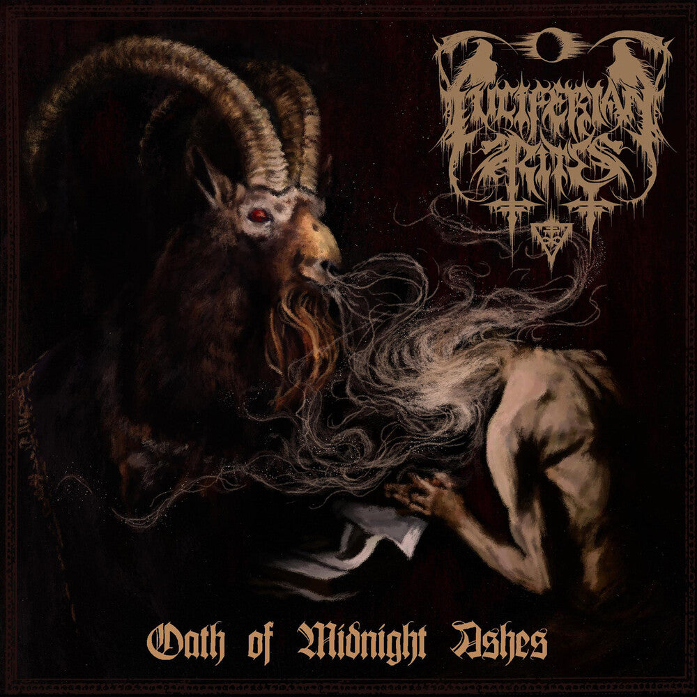 Luciferian Rites - Oath Of Midnight Ashes (Colored Vinyl) (Clear Vinyl) (Limited Edition) (Red)