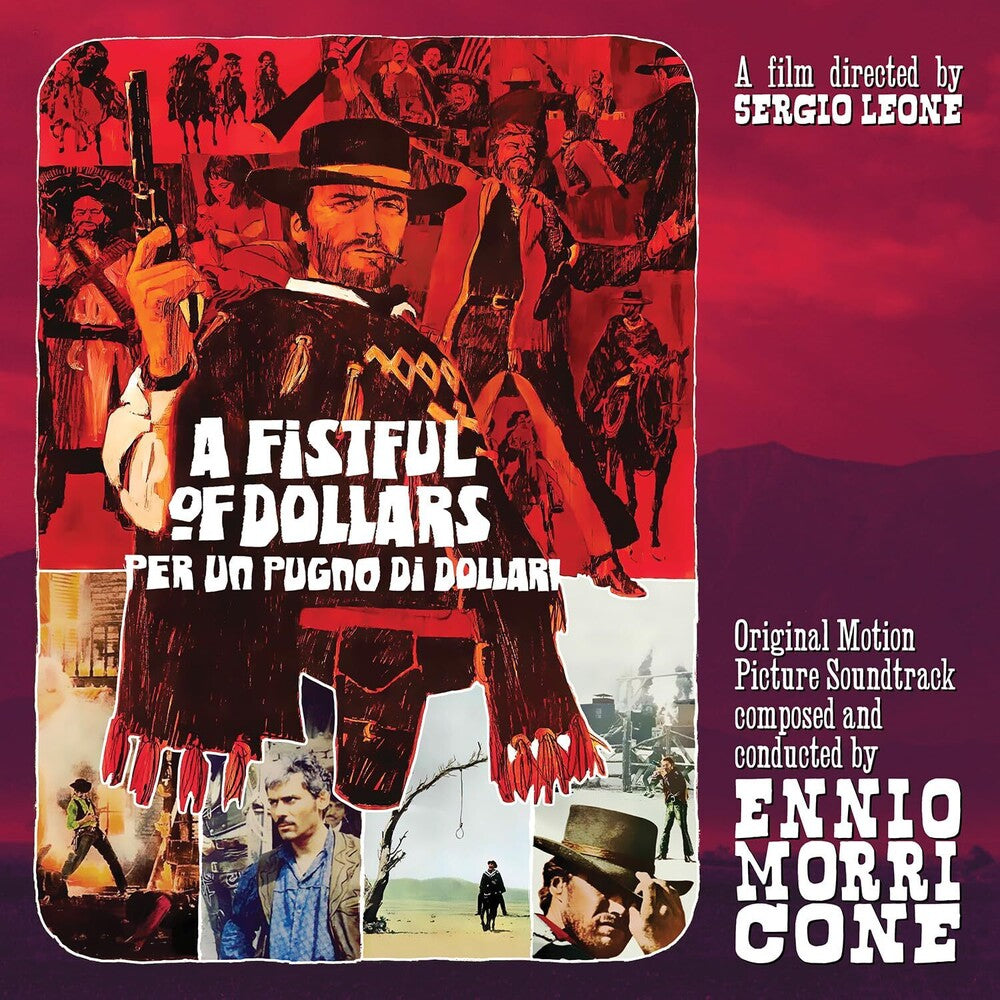Ennio Morricone (Colv) (Ltd) (Red) (Ita) - Fistful Of Dollars - O.S.T. (Colored Vinyl) (Limited Edition) (Red)
