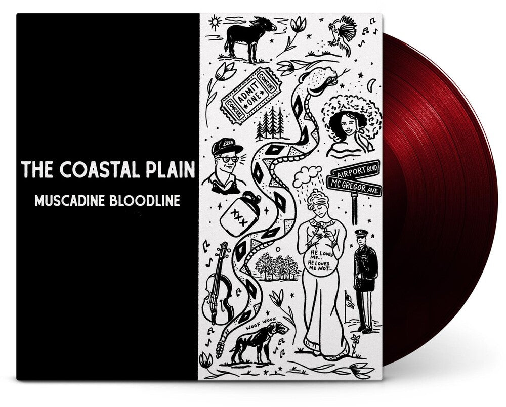 Muscadine Bloodline - The Coastal Plain (Indie Exclusive Maroon LP)