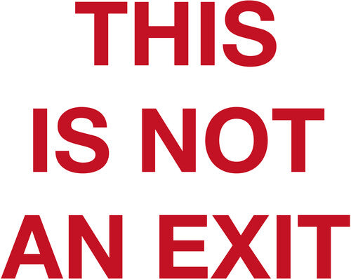 The Backfires - This Is Not An Exit - Translucent Blood Red