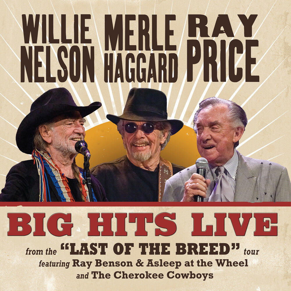 Willie Nelson / Haggard,Merle / Price,Ray - Big Hits Live From The Last Of The Breed Tour (LP)
