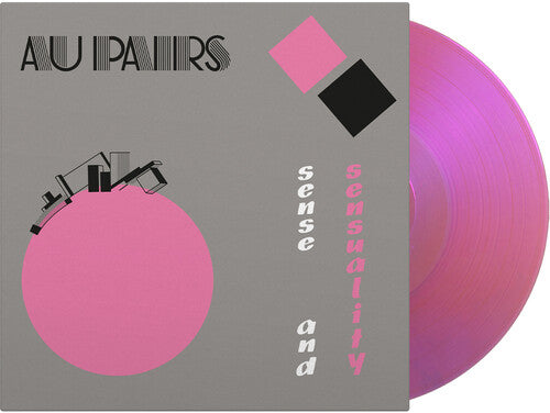 The Au Pairs - Sense & Sensuality - Limited 180-Gram Translucent Magenta Colored Vinyl