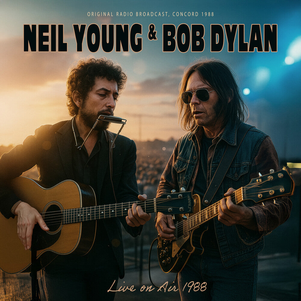 Bob Dylan / Neil Young - Live On Air 1988 (Brown)