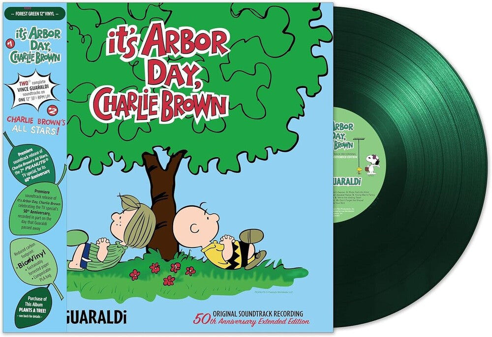 Vince Guaraldi - It's Arbor Day, Charlie Brown / Charlie Brown's All Stars! (OST Recordings) (50th Extended/60th Anniversary Ed) (Forest Green)