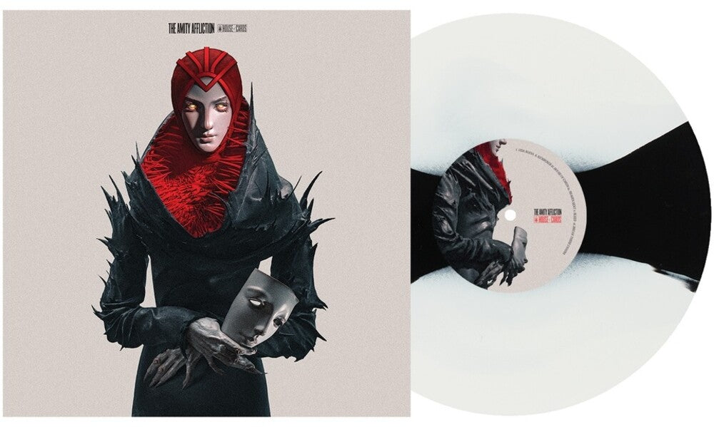 The Amity Affliction - House of Cards (Indie Exclusive White / Black / White Tri-Stripe)