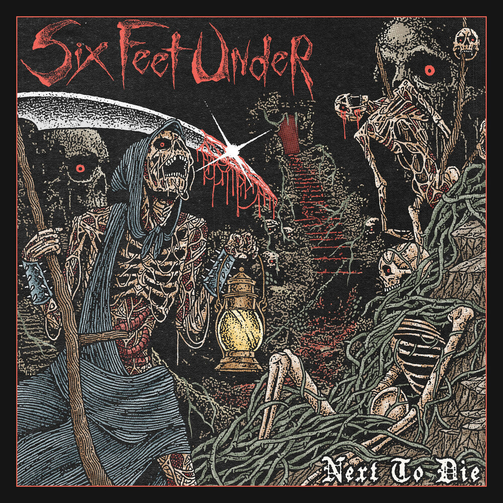 Six Feet Under - Next To Die (Red/Black Smoke)