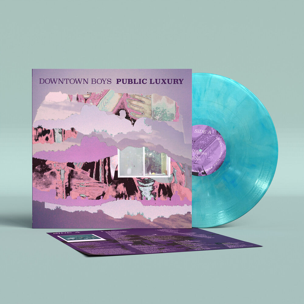 Downtown Boys - Public Luxury (Blue) (Colored Vinyl)
