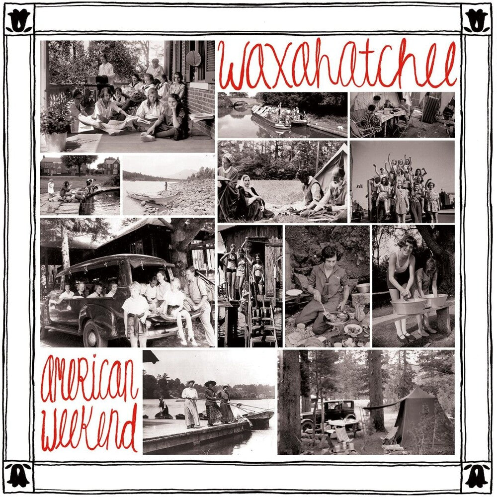 Waxahatchee - American Weekend (Red/White Swirl)