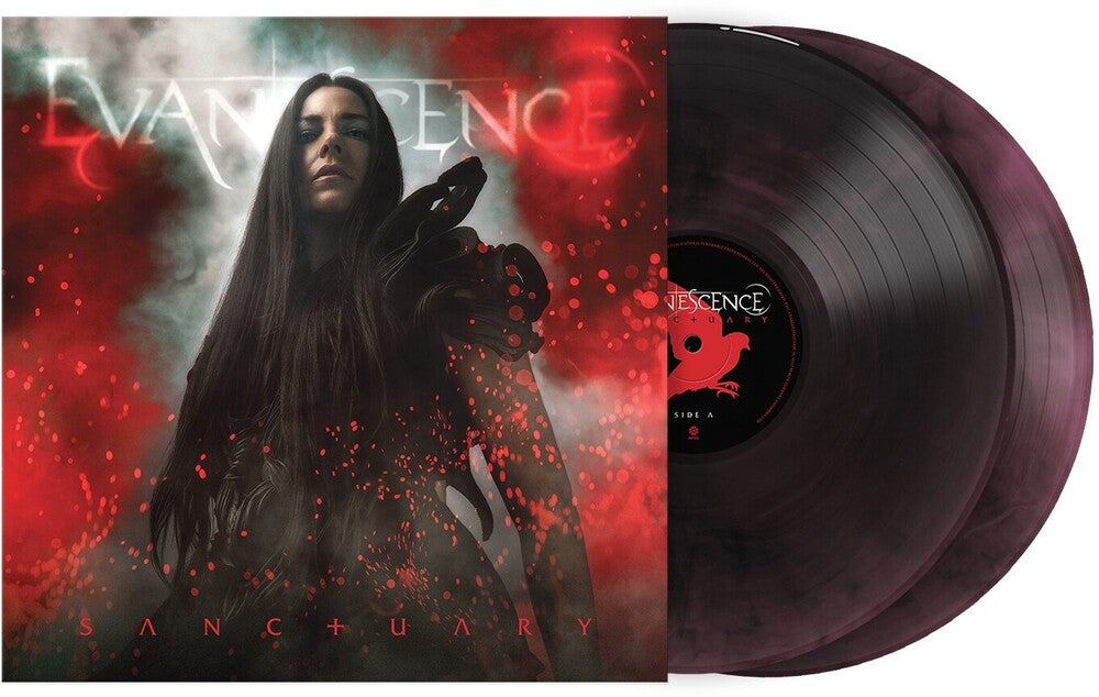 Evanescence - Sanctuary (Deep Purple & Black Marble)