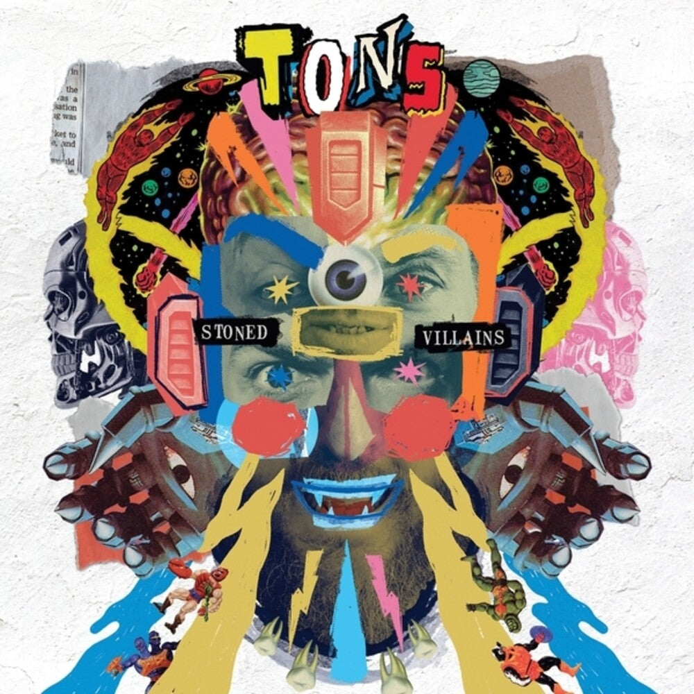 Tons - Stoned Villains (3-tone Black Splatter Vinyl)