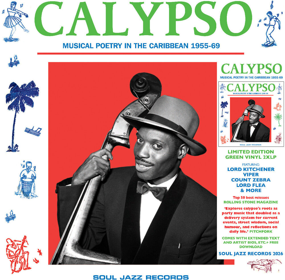 Soul Jazz Records Presents - Calypso: Musical Poetry in the Caribbean 1955-69 (green Vinyl/2lp) (LP)