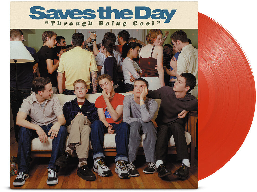 Saves The Day - Through Being Cool (flame Red Vinyl)