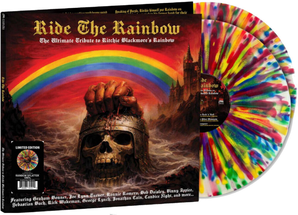 Various Artists - Ride The Rainbow - The Ultimate Tribute to Ritchie Blackmore's Rainbow (Rainbow Splatter)
