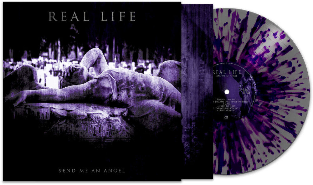Real Life - Send Me An Angel (Purple/Silver Splatter)