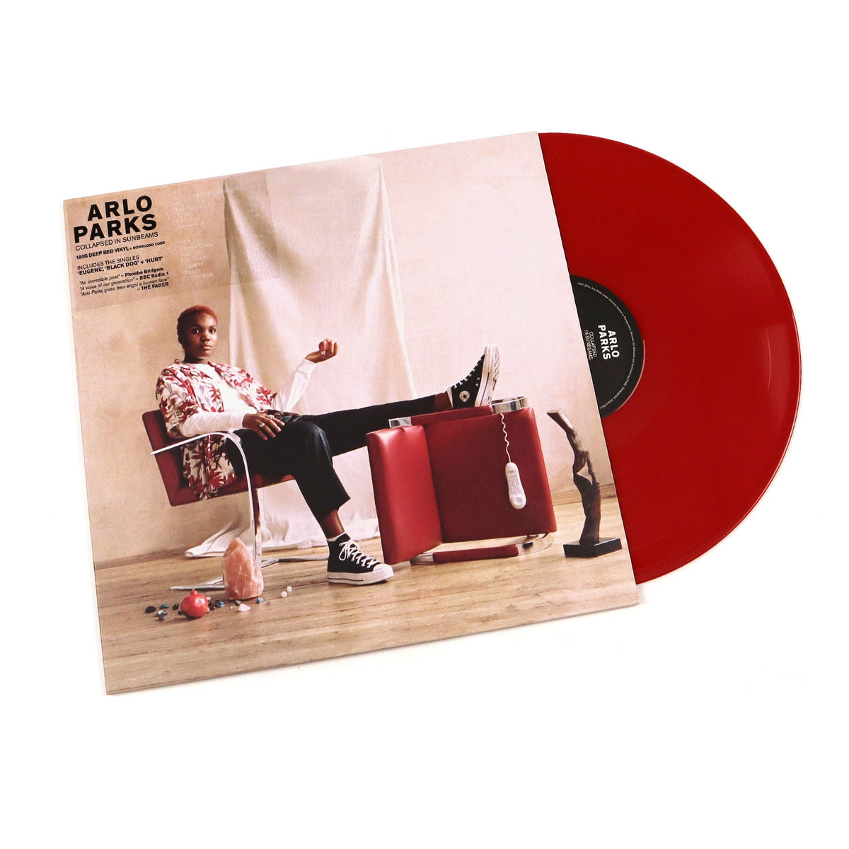 Arlo Parks: Collapsed In Sunbeams (180g, Red Colored Vinyl)