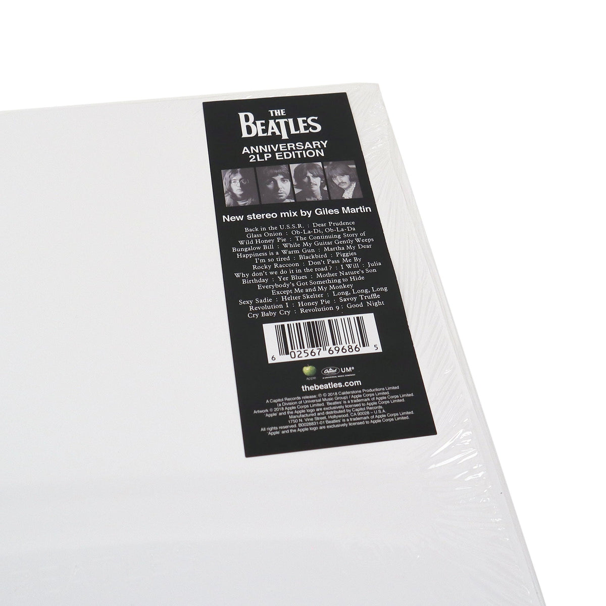 The Beatles: White Album (2018 Giles Martin Mixes, 180g) Vinyl 2LP