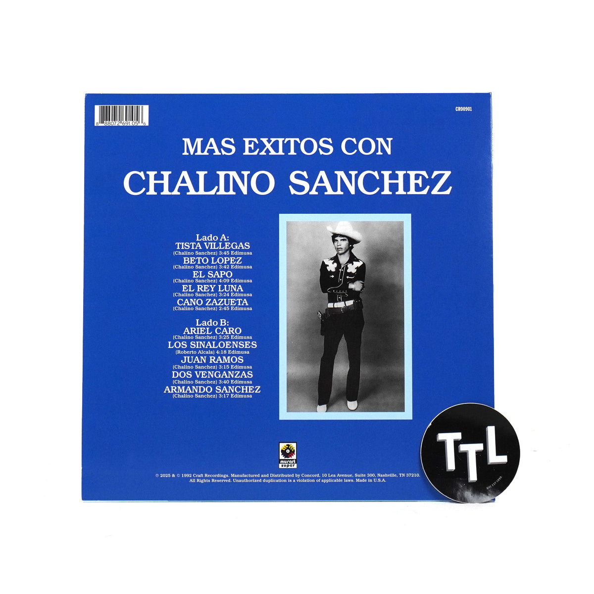 Chalino Sanchez: Mas Exitos Con Chalino Sanchez