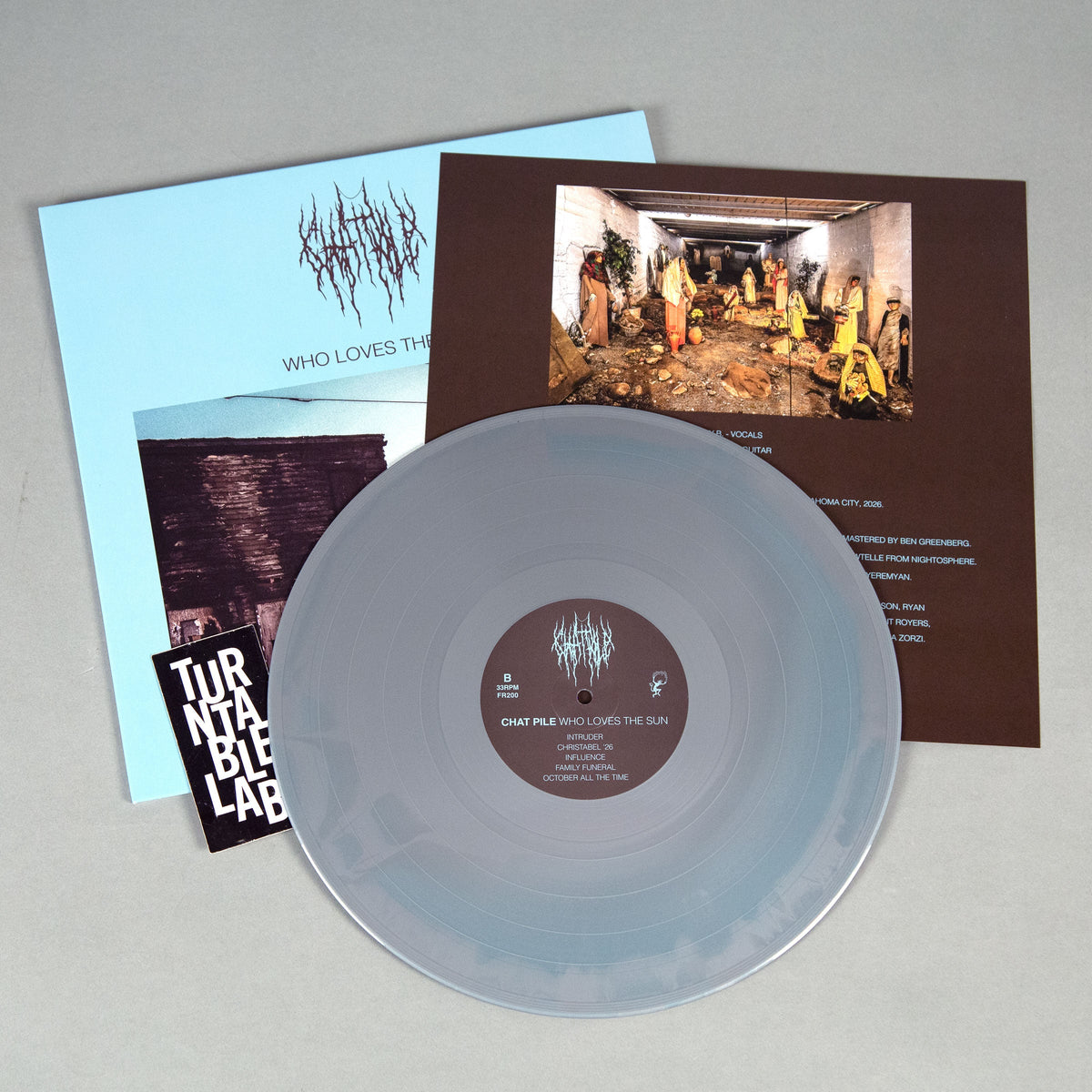 Chat Pile: Who Loves The Sun (Colored Vinyl) - Turntable Lab Exclusive - LIMIT 2 PER CUSTOMER