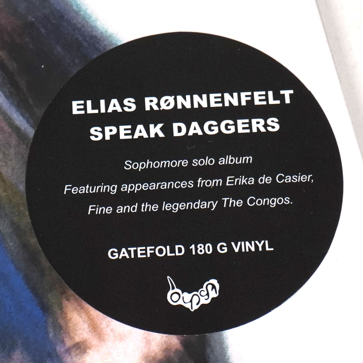 Elias Ronnenfelt: Speak Daggers (180g)