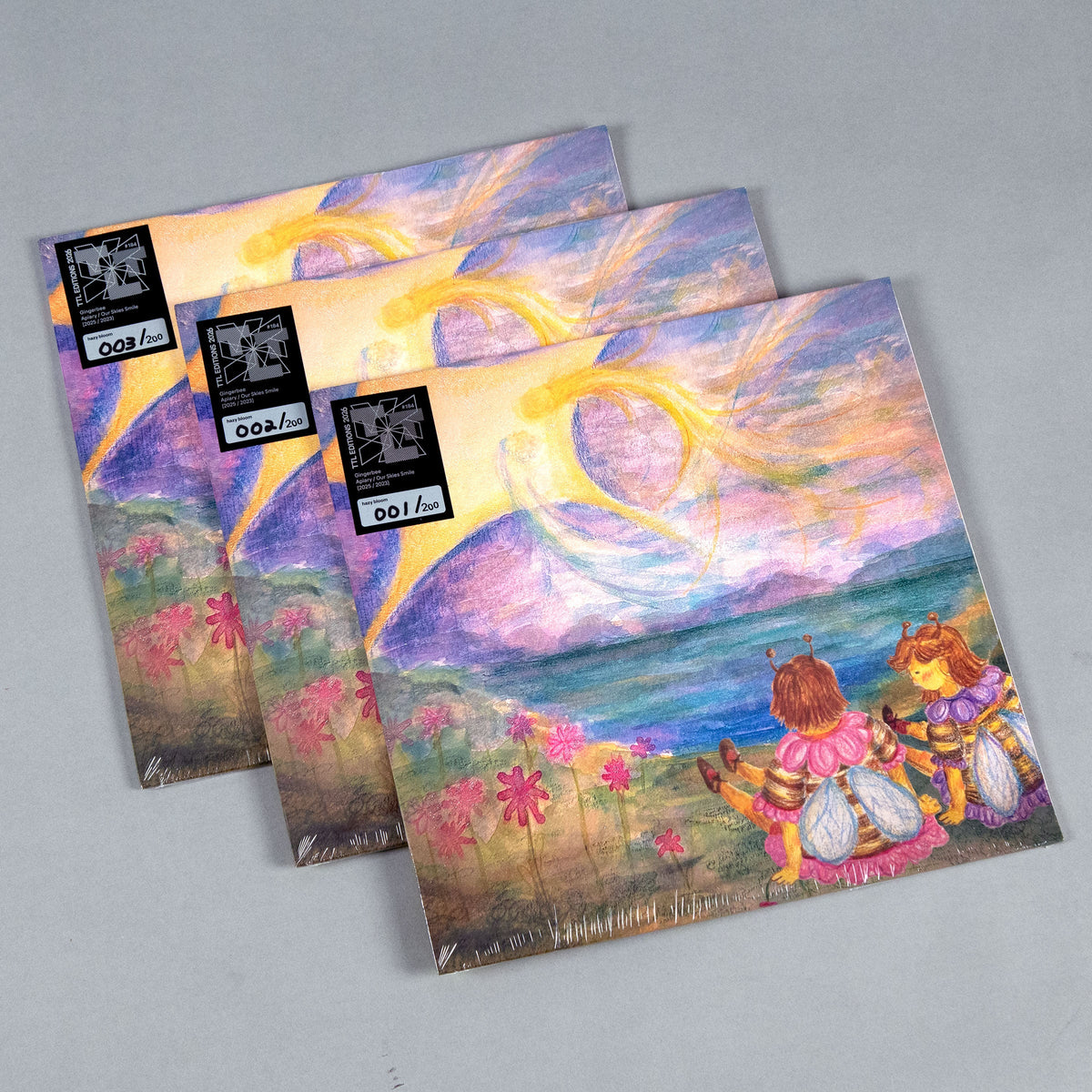 Gingerbee: Apiary / Our Skies Smile (Colored Vinyl) - Turntable Lab Exclusive - LIMIT 1 PER CUSTOMER