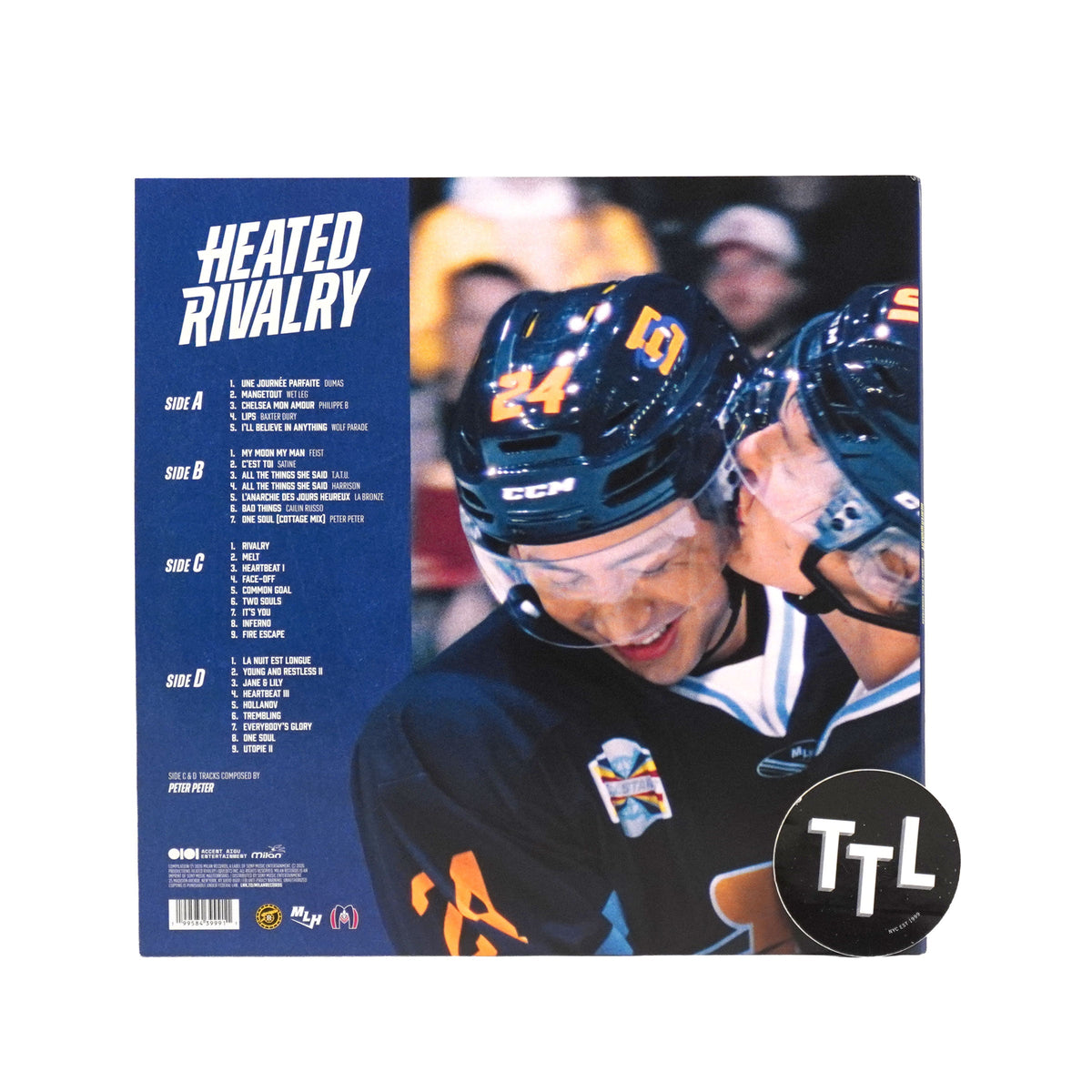 Heated Rivalry: Original Series Soundtrack (Colored Vinyl) Vinyl 2LP