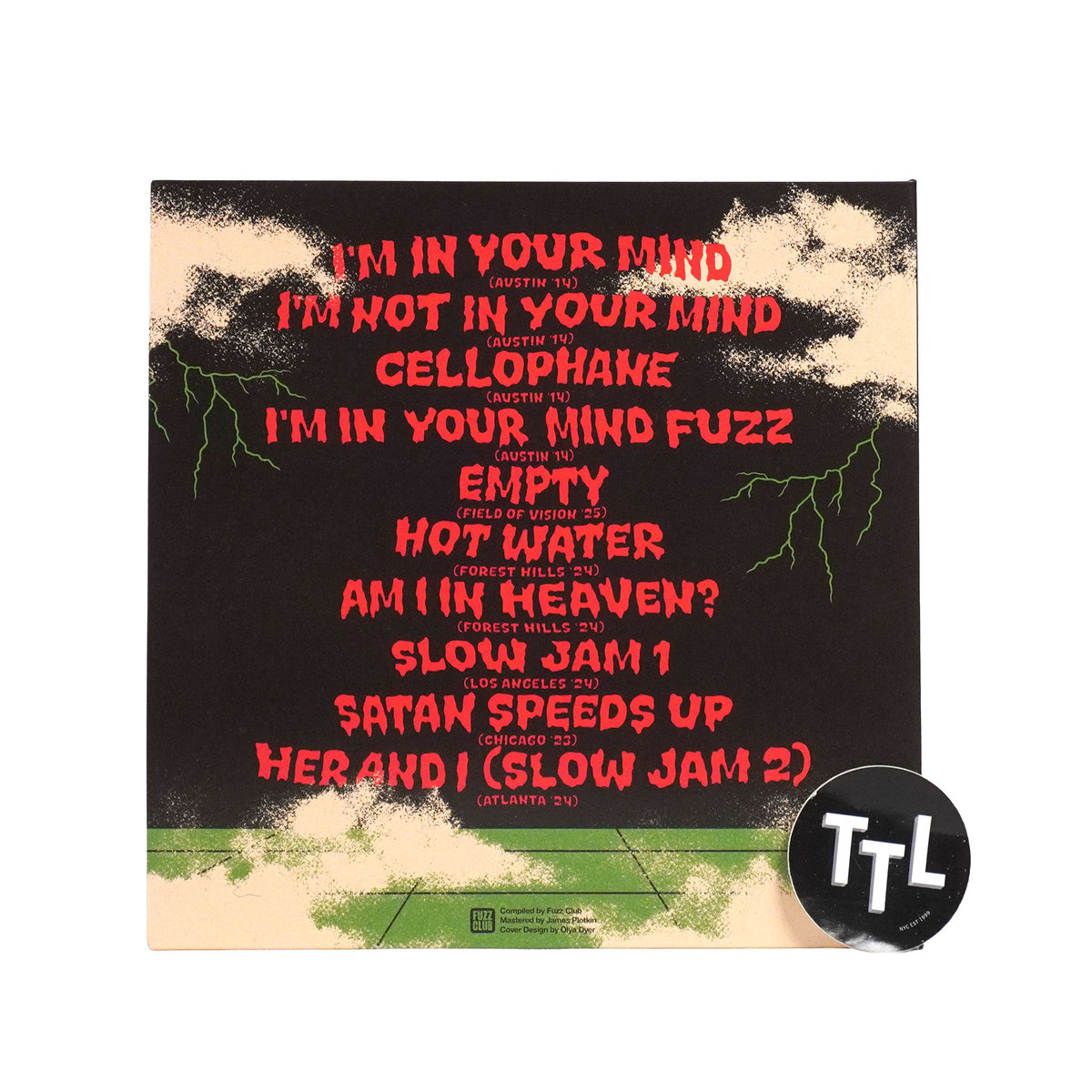 King Gizzard And The Lizard Wizard: I'm In Your Mind Fuzz Live (Indie Exclusive Colored Vinyl) Vinyl 2LP