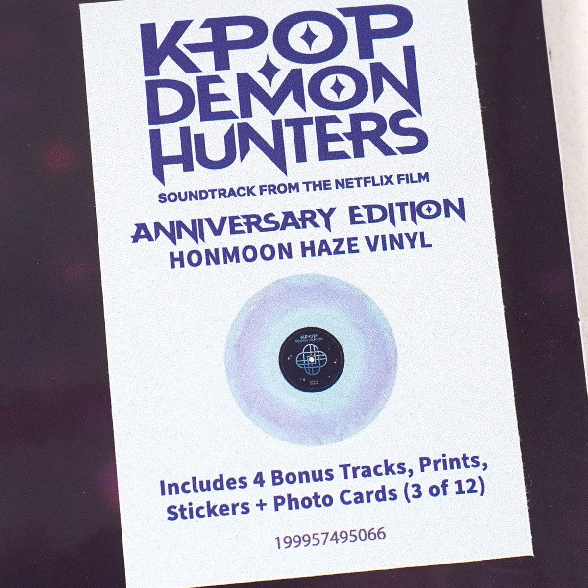 KPop Demon Hunters: Soundtrack - Anniversary Edition (Colored Vinyl)