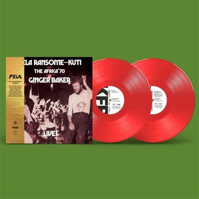 Kuti, Fela & Ginger Baker - Fela Live With Ginger Baker (Limited Edition Red Vinyl)