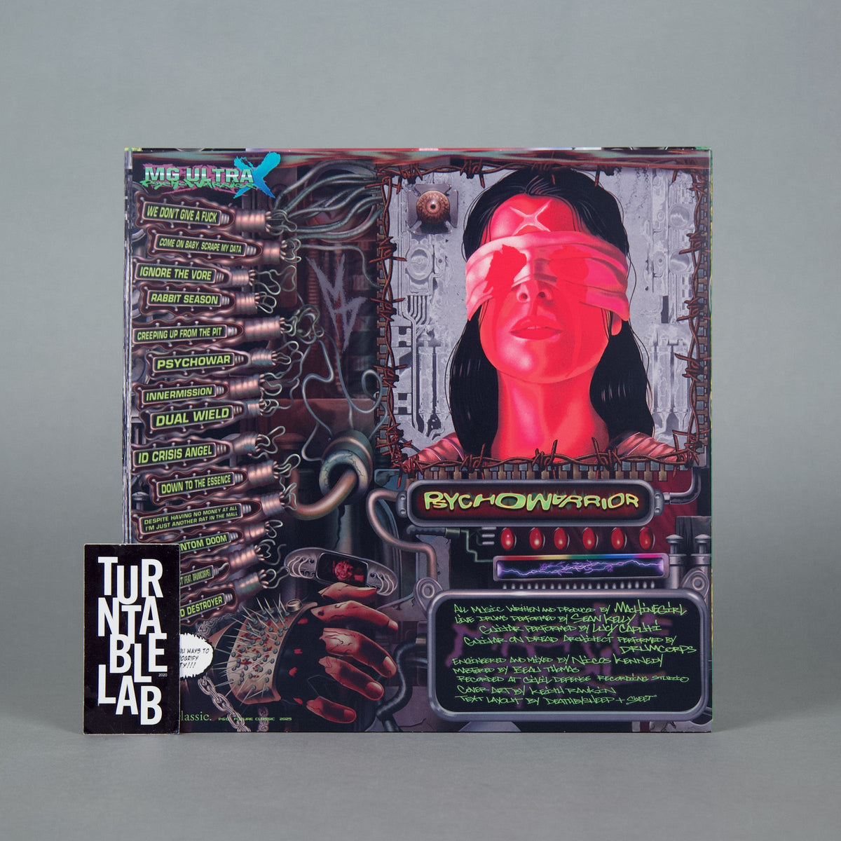 Machine Girl: PsychoWarrior - MG Ultra X (Colored Vinyl) Vinyl 2LP - Turntable Lab Exclusive