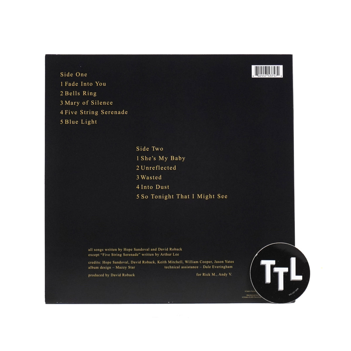 Mazzy Star: So Tonight That I Might See
