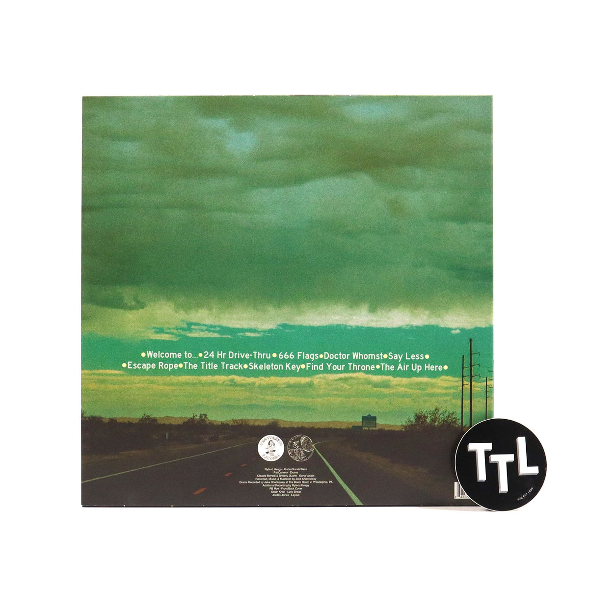 Origami Angel: Somewhere City (Green Colored Vinyl)