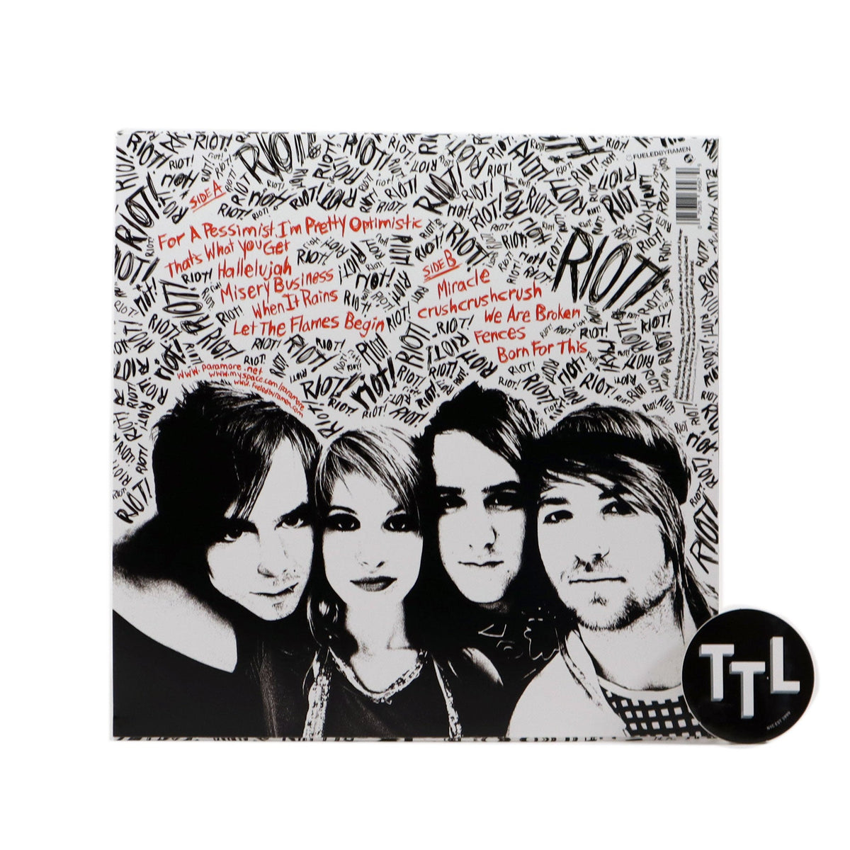 Paramore: Riot! (Colored Vinyl)