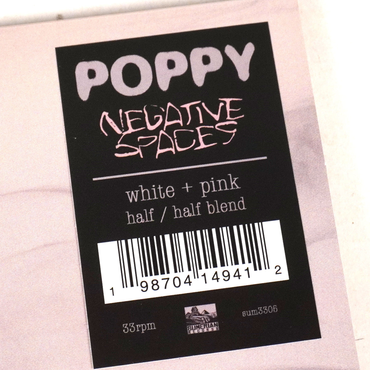 Poppy: Negative Spaces (Indie Exclusive Colored Vinyl)