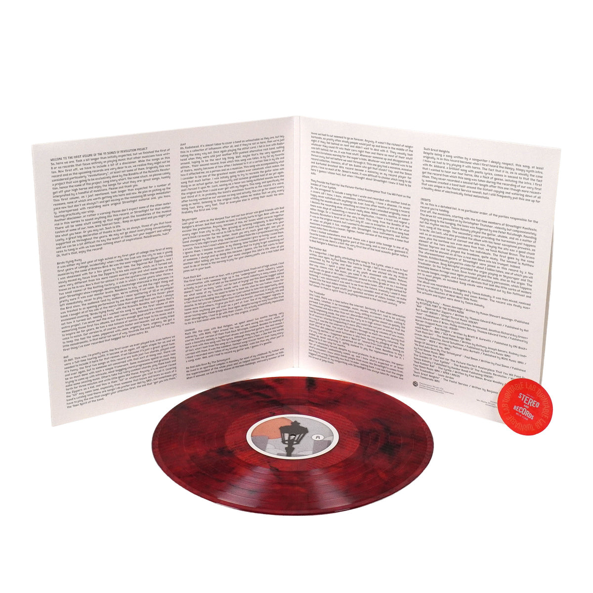 Streetlight Manifesto: 99 Songs of Revolution Vol. 1 (Indie Exclusive Colored Vinyl)