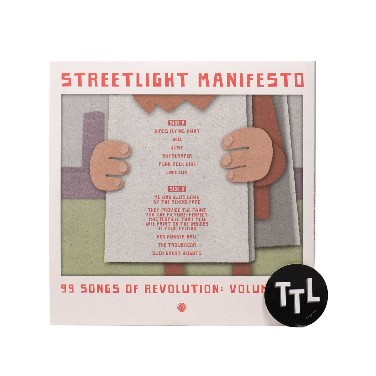 Streetlight Manifesto: 99 Songs of Revolution Vol. 1 (Indie Exclusive Colored Vinyl)
