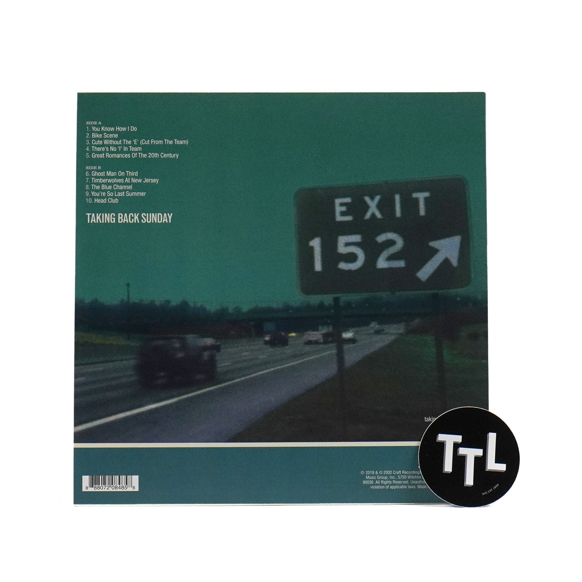 Taking Back Sunday: Tell All Your Friends (Green Colored Vinyl)