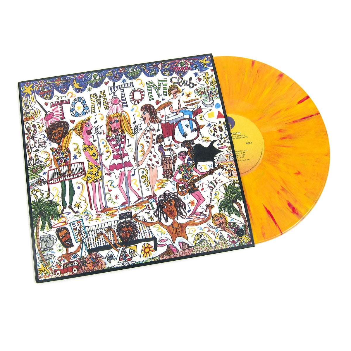 Tom Tom Club: Tom Tom Club (Red & Yellow Colored Vinyl)