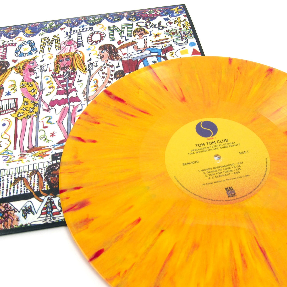 Tom Tom Club: Tom Tom Club (Red & Yellow Colored Vinyl)