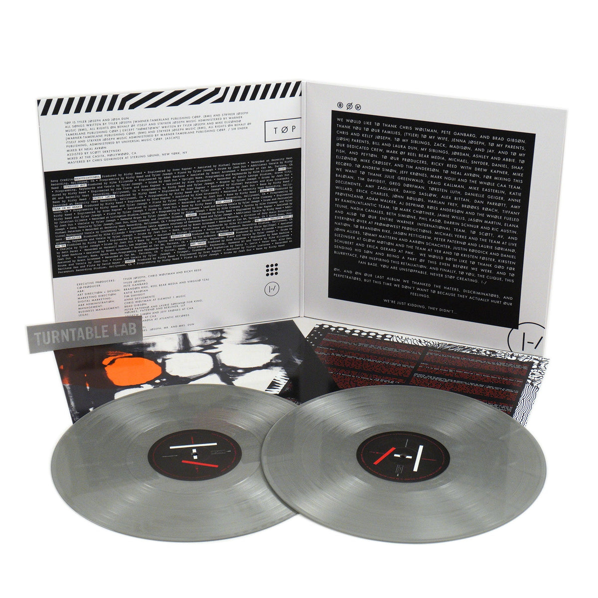 Twenty One Pilots: Blurryface (Silver Colored Vinyl)