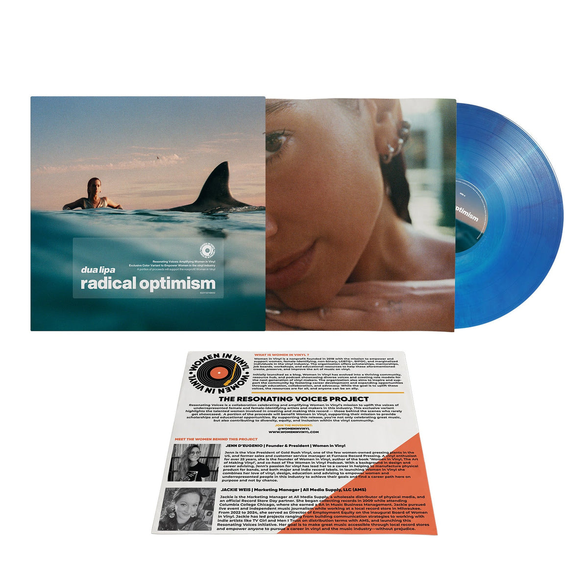 Dua Lipa - Radical Optimism (Women in Vinyl Galaxy Blue Exclusive)