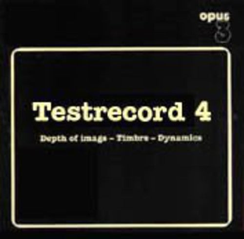 Various Artists - Testrecord 4: Depth Of Image