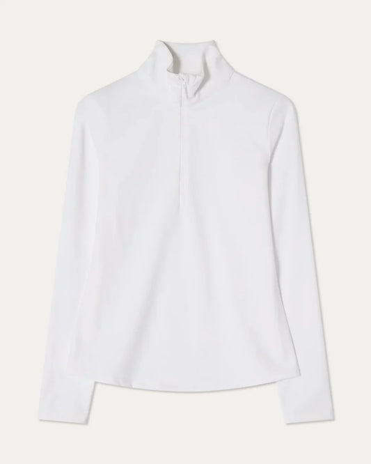 Honor Zipped Long Sleeve Women (White)